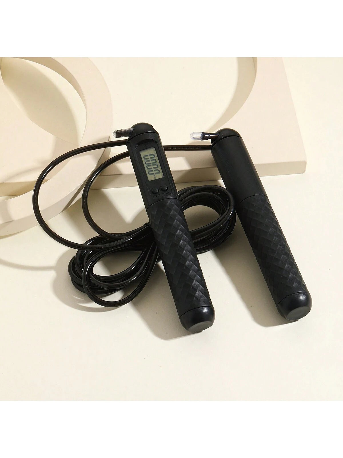 Jump Rope, Digital Fitness Jump Rope with Calorie Counter, Men'S and Women'S Jump Rope with Bearings and Steel Wire 118Inch/3M