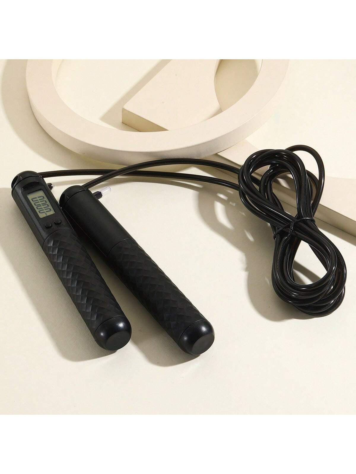 Jump Rope, Digital Fitness Jump Rope with Calorie Counter, Men'S and Women'S Jump Rope with Bearings and Steel Wire 118Inch/3M